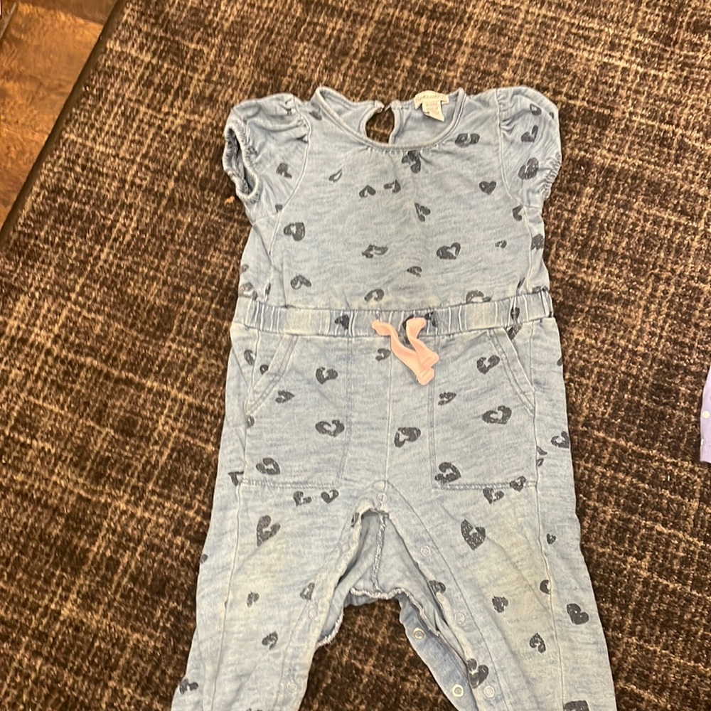 Jean one piece girls jumper by splendid- used